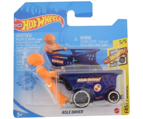 Hot Wheels: Aisle Driver fialové autíčko 1/64 - Mattel