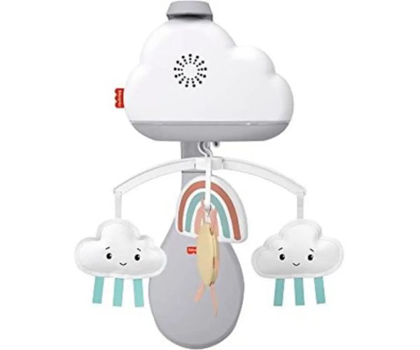 Fisher-Price: Upokojujúce nebo s hudbou, kolotoč nad postieľku - Mattel
