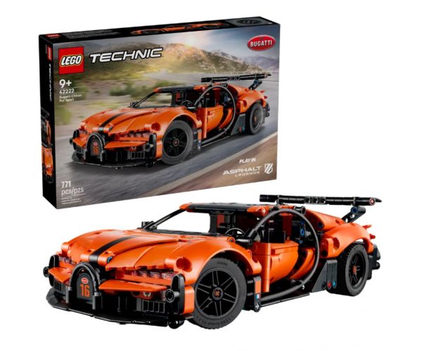 LEGO® Technic: Bugatti Chiron Pur Sport hyperauto (42222)