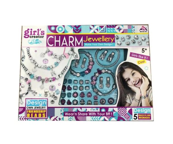 Girls Creator set na výrobu náramkov, set s príslušenstvom