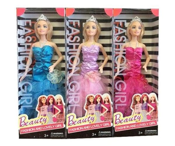 Fashion Girl módna bábika vo večerných šatách 30 cm - tri varianty