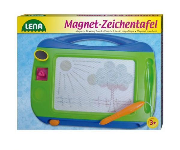 LENA: Farebná magnetická kresliaca tabuľa strednej veľkosti