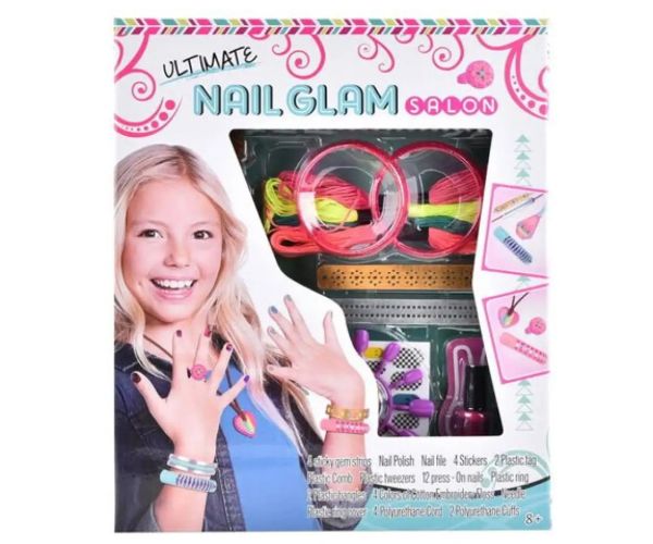 Nail Glam súprava krásy s doplnkami