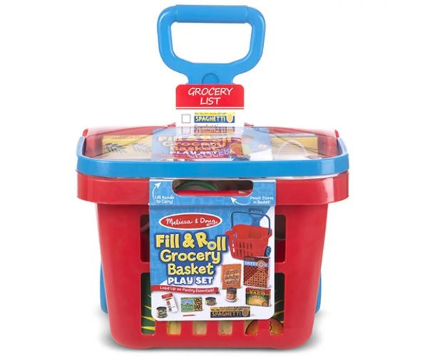 Hrací set s nákupným vozíkom - Melissa & Doug