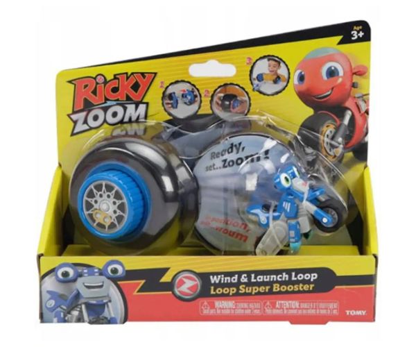 Tomy: Ricky Zoom - Vystreľovač s figúrkou Loop