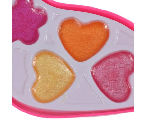 Make Up Set: Mejkap paleta v tvare topánky s krémovými farbami