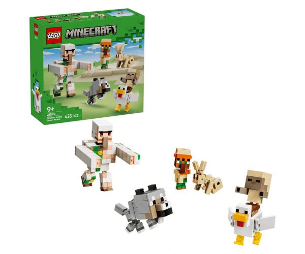 LEGO® Minecraft: Kuracie zúrenie, útok na púšti (21592)