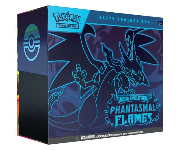 Pokémon TCG: ME02 Fantastické plamene Elite Trainer Box 9db booster balíčkom