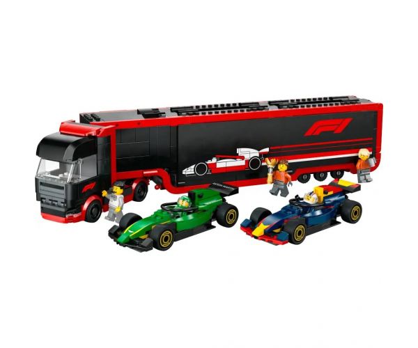 LEGO® City: F1®-ový kamión, RB20 a AMR24 F1®-ové autá (60445)