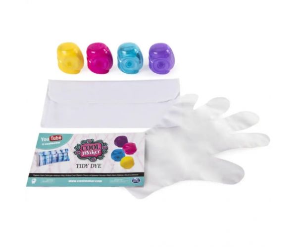 Cool Maker: Tidy Dye sada farebných priadzí - Spin Master