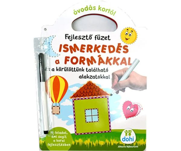 Zošit na rozvoj zručností - Tvary - D-Toys