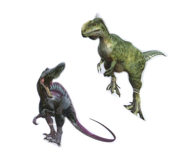 3D Svet dinosaurov dinosaurová nástenná samolepka set s plagátom