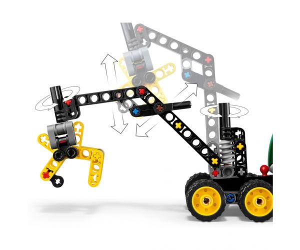 LEGO® Technic: John Deere 1470H kolesový zberač (42218)