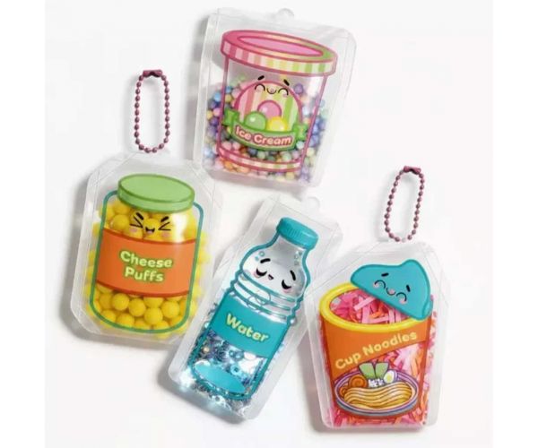 Puffy Pouches: Pufi charm design set - obchodík
