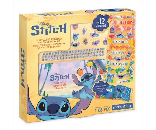 Make it Real: Stitch náramkový set s rozprávkovou knihou