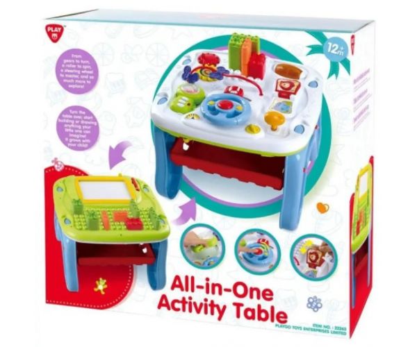Playgo: All In One obojstranný hrací stôl s funkciami