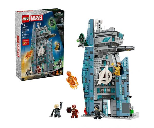 LEGO® Marvel: Avengers: Prebudenie Doctora Dooma Nová veža Avengers (76352)