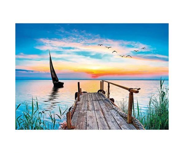 Peace Puzzle: Pokojný vánok 500-dieliková skladačka - Clementoni