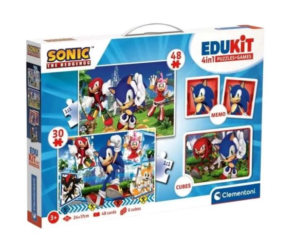 Edukit: Sonic 4 v 1 hre - Clementoni