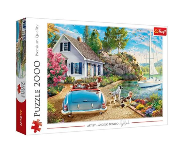 Výnimočné miesto na dovolenku 2000 dielne puzzle - Trefl