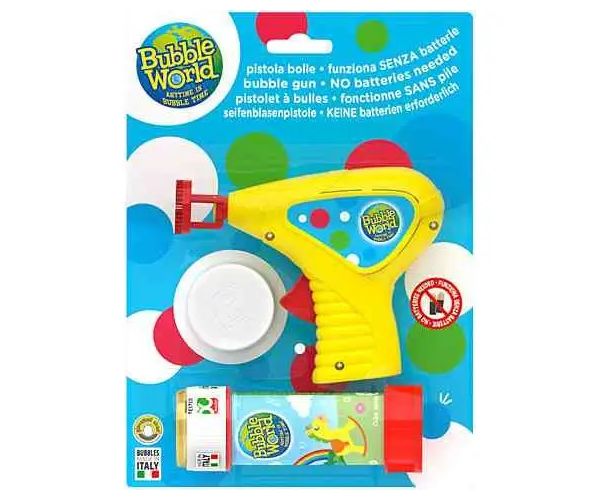 Malá bublifuk pištoľ set so 60ml tekutinou
