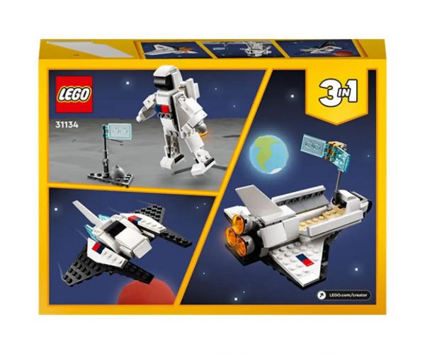 LEGO® Creator: Vesmírny raketoplán 3 v 1 (31134)