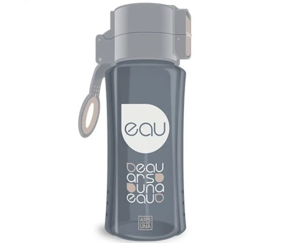 Ars Una: Svetlosivá fľaša bez BPA 450ml