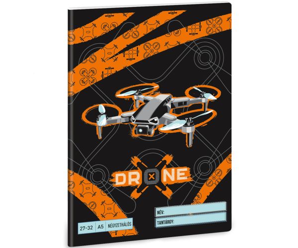 Ars Una: Drone X štvorčekový zošit A5 27-32