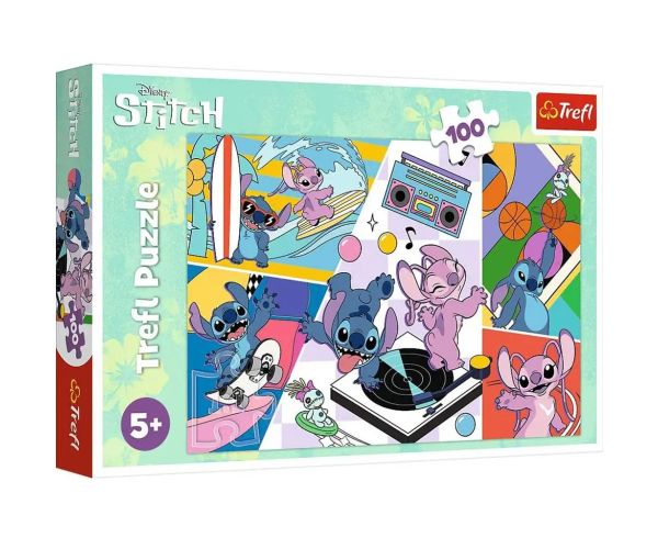 Spomienky na Disney Lilo & Stitch 100-dielne puzzle - Trefl