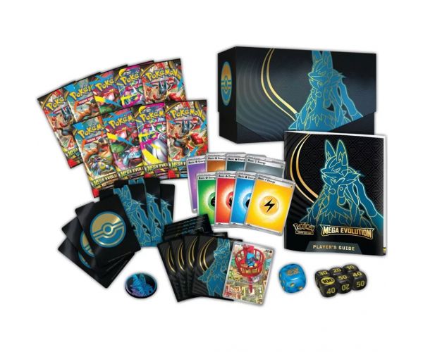 Pokémon TCG ME01 Elite Trainer Box s 9 booster balíčkami v dvoch variantoch