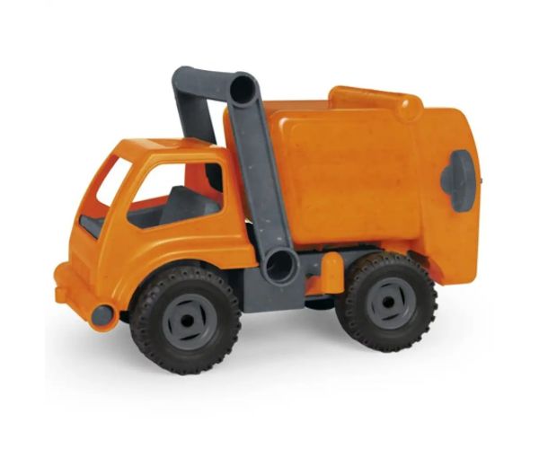 LENA: ECO oranžové smetiarske auto 31cm