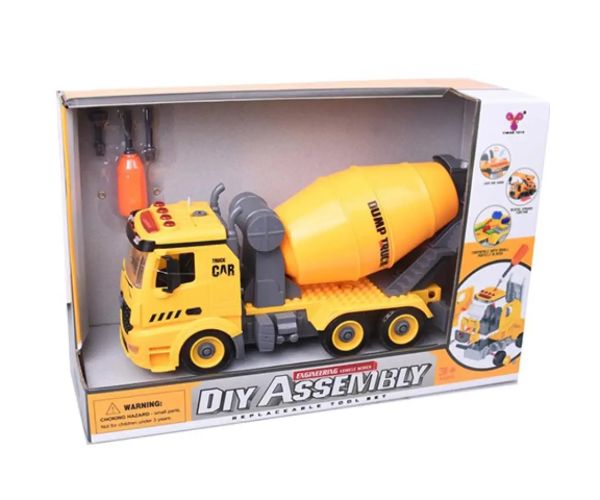 DIY Urob si sám! Domiešavač so svetelnými a zvukovými efektmi 1:12