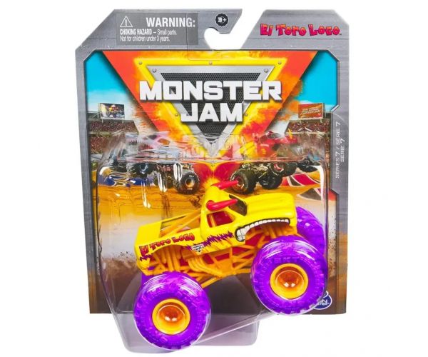 Monster Jam: El Toro Loco monster truck autíčko – 1/64 – Spin Master