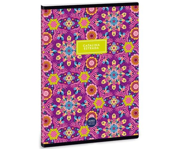 Ars Una: Catalina Estrada Mandala extra zošitý linajkový zošit A/5