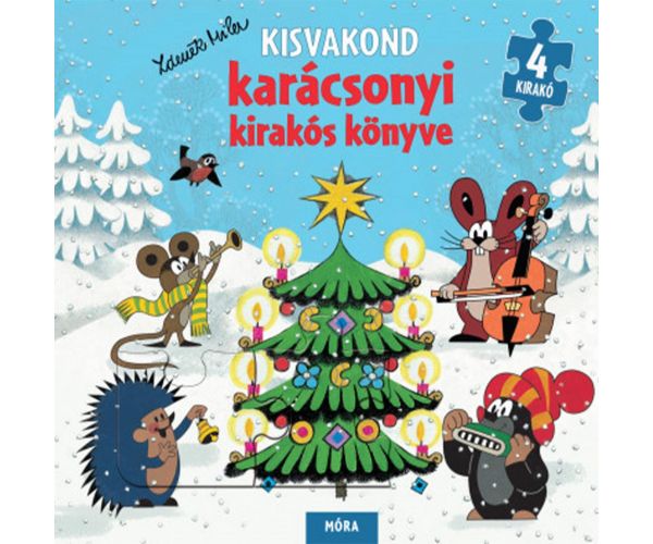 Móra: Krtko vianočná skladačka kniha