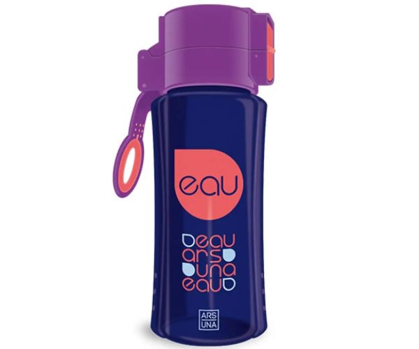 Ars Una: Fialovo-modrá fľaša bez BPA 450ml