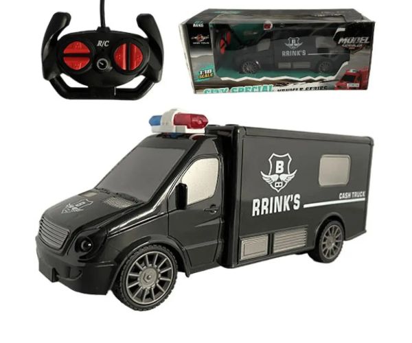 RC Mikrobus na diaľkové ovládanie so svetelnými a zvukovými efektmi 1/18  20cm