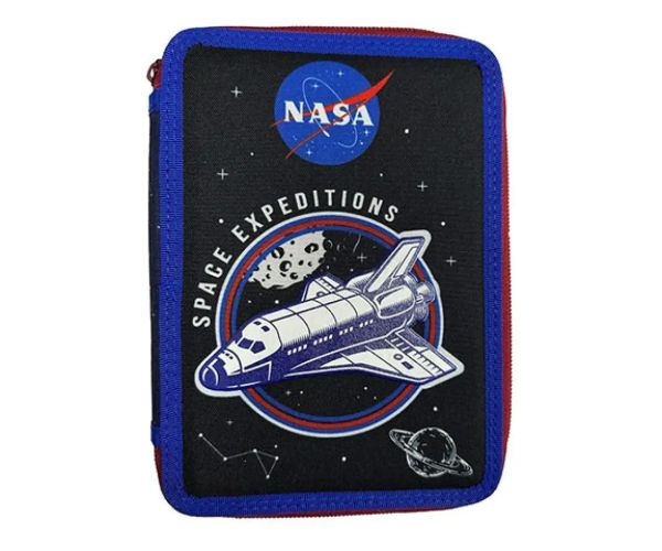 Must: NASA Space Expeditions plnený peračník s dvomi priehradkami