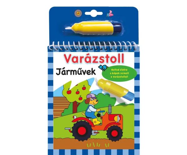 Kúzelná ceruzka - Omalovánka vozidlá