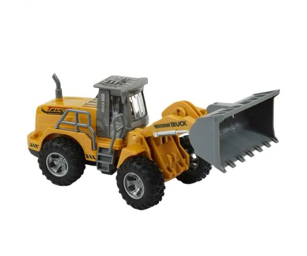 RC buldozér, pracovný stroj na diaľkové ovládanie so svetelnými efektmi v mierke 1/30 22cm