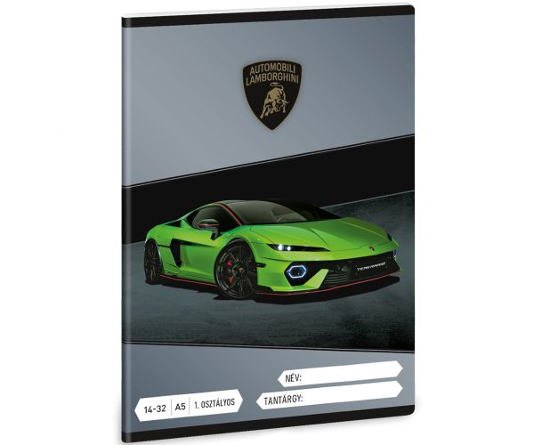Ars Una: Lamborghini Temerario A/5 linkovaný zošit pre 1. ročník 14-32