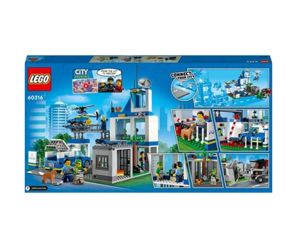 LEGO® City: policajná stanica (60316)