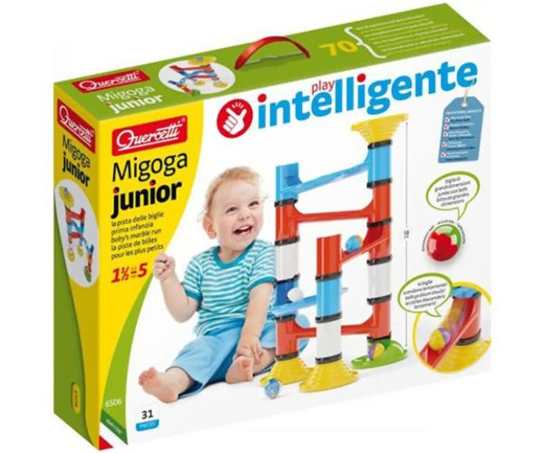 Quercetti: Migoga junior guľôčková dráha 31 dielny set