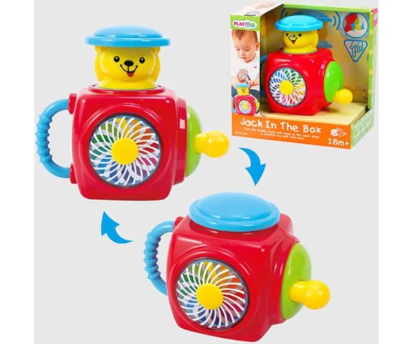 Playgo: Hudobná truhlička Macko