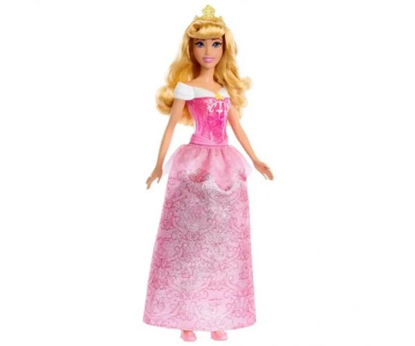 Disney Princess: Trblietavá Šípková Ruženka bábika princezná - Mattel
