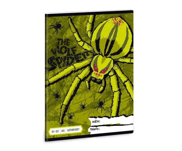 Zošit na slovíčka The Wolf Spider A5