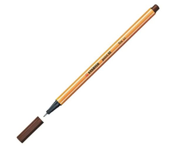 Stabilo: Point 88 tmavohnedý popisovač 0,4mm