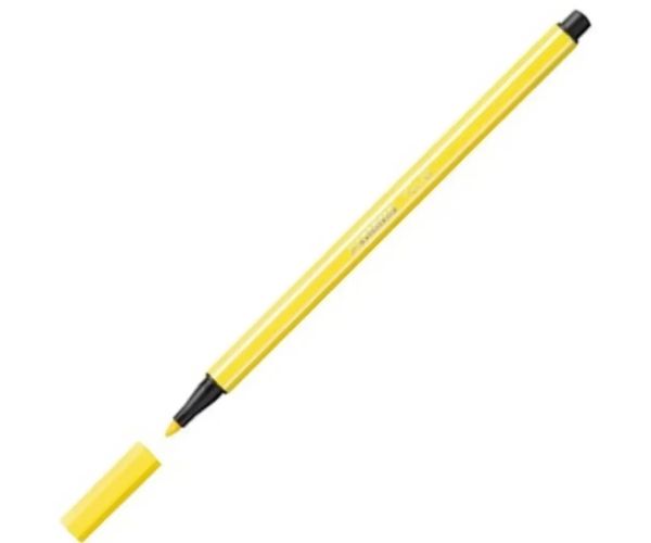 Stabilo: Pen 68 popisovač v citrónovo-žltej farbe 1mm