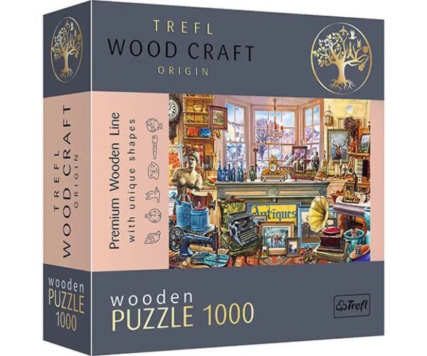 Wood Craft: Starožitníctvo 1000ks puzzle - Trefl