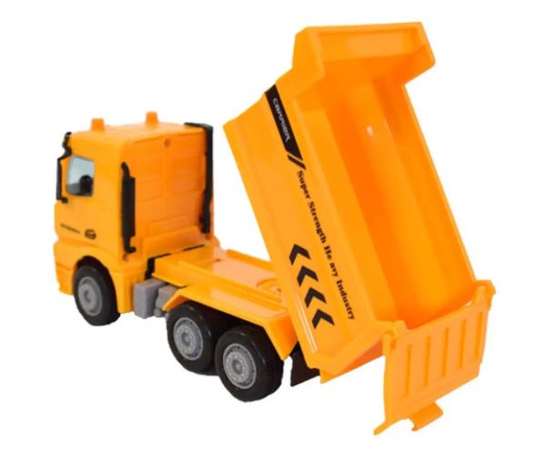 Sklápač, žlté nákladné auto 17cm